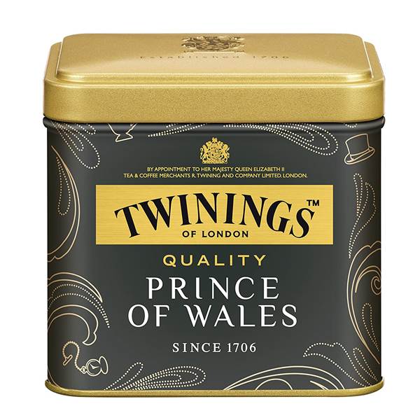 Twinings Of London Prince Of Wales Tea Tin Imported